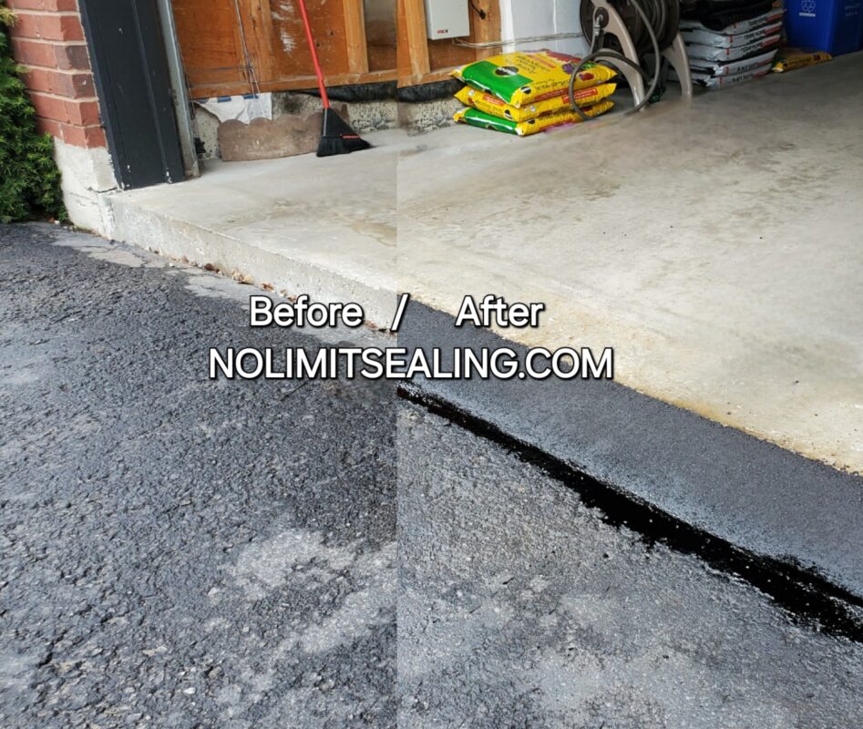 No Limit Sealing - Affordable Driveway Sealing, Interlock Sealing, Garage Ramp Installation, Driveway Extension, Crack Filling, Driveway Painting and Asphalt Maintenance in Vaughan, Richmond Hill, Maple, Markham, Woodbridge, Aurora.