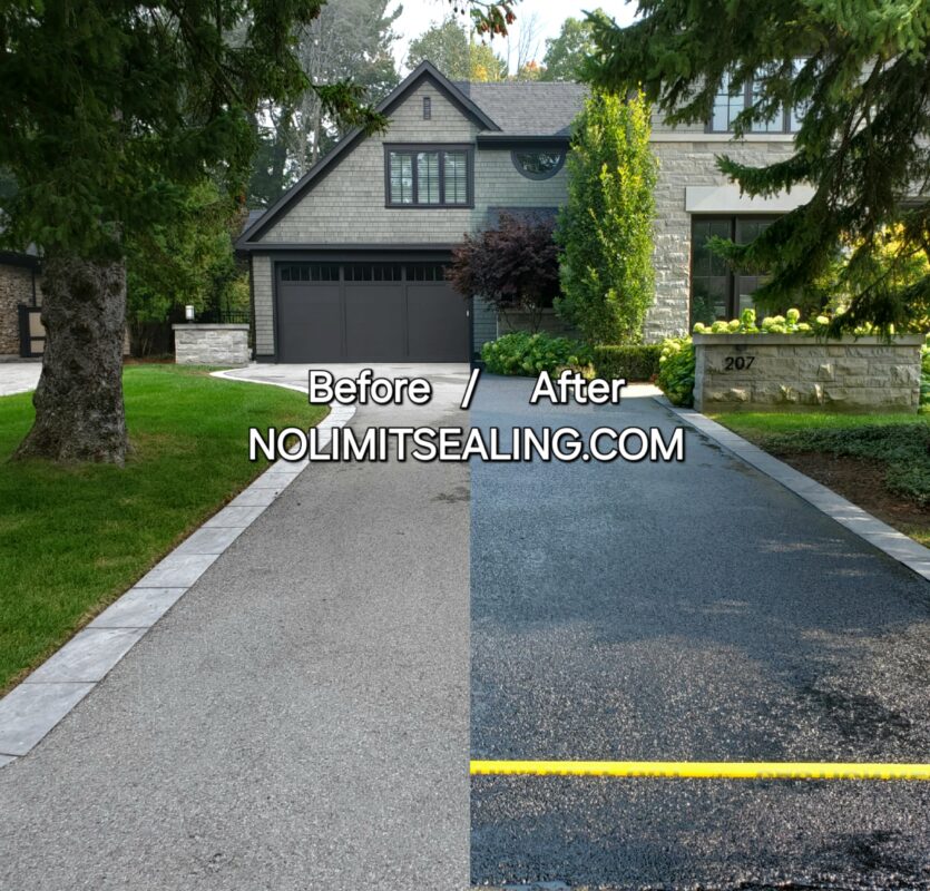 No Limit Sealing - Affordable Driveway Sealing, Interlock Sealing, Garage Ramp Installation, Driveway Extension, Crack Filling, Driveway Painting and Asphalt Maintenance in Vaughan, Richmond Hill, Maple, Markham, Woodbridge, Aurora.