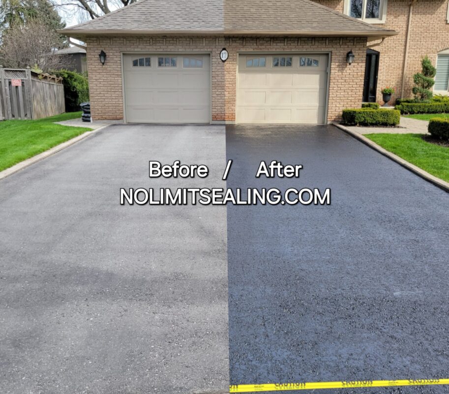 No Limit Sealing - Affordable Driveway Sealing, Interlock Sealing, Garage Ramp Installation, Driveway Extension, Crack Filling, Driveway Painting and Asphalt Maintenance in Vaughan, Richmond Hill, Maple, Markham, Woodbridge, Aurora.