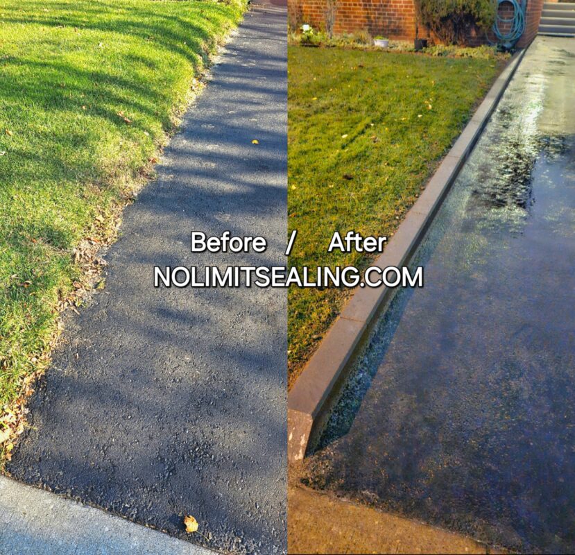 No Limit Sealing - Affordable Driveway Sealing, Interlock Sealing, Garage Ramp Installation, Driveway Extension, Crack Filling, Driveway Painting and Asphalt Maintenance in Vaughan, Richmond Hill, Maple, Markham, Woodbridge, Aurora.